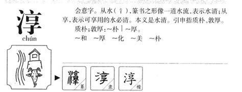 淳名字意思|淳字取名寓意好吗